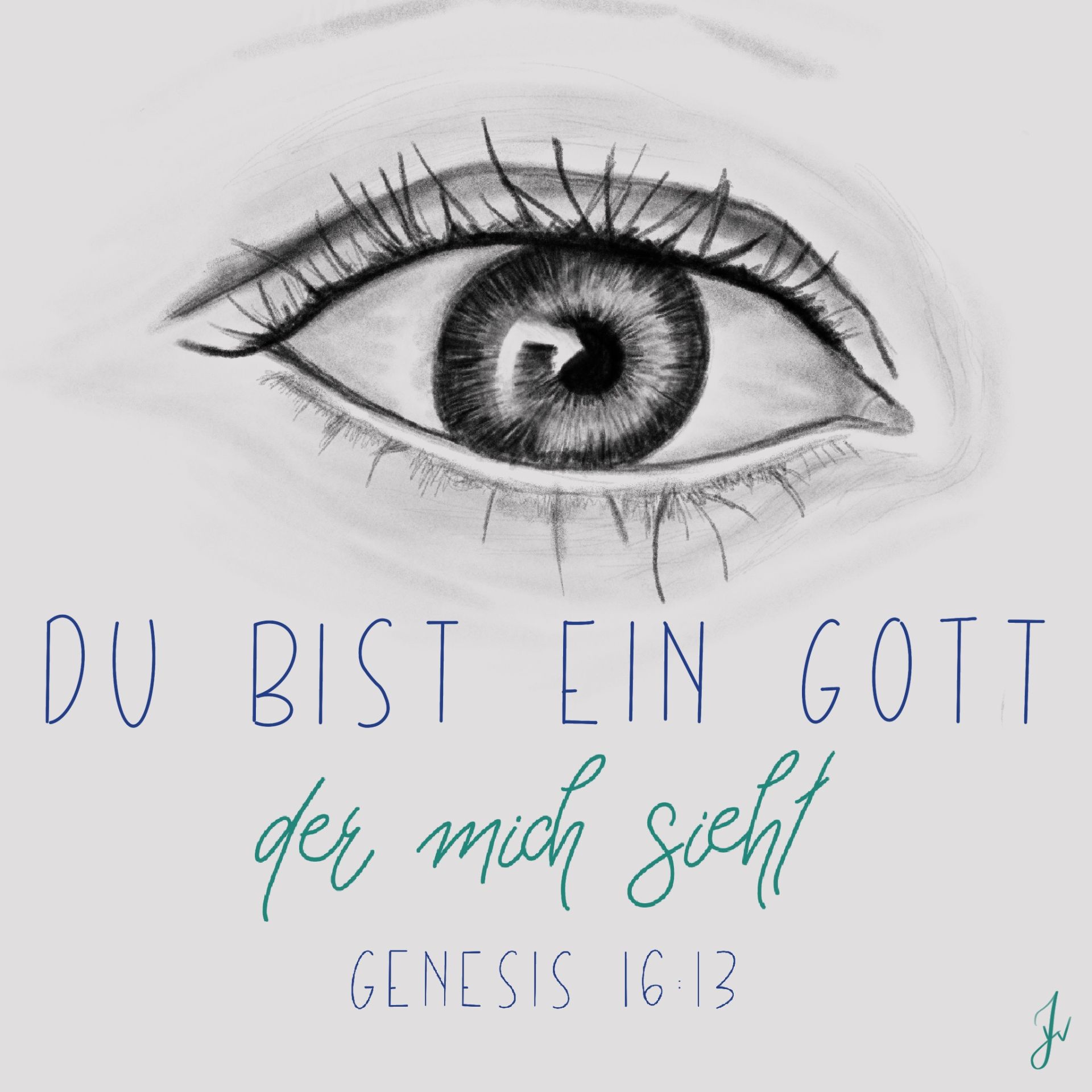 Du bist ein Gott, der mich sieht — Gedanken zur Jahreslosung